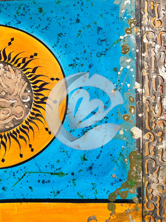 Love & Sun, 12" x 16"