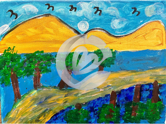 My Journey, 12" x 16"